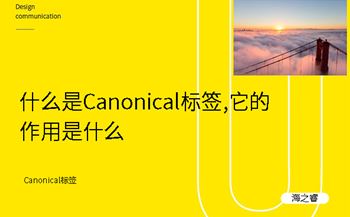 什么是Canonical标签,它的作用是什么