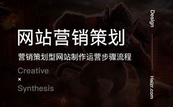 营销策划型网站制作运营步骤流程