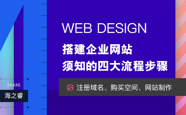 搭建一个企业网站须知的四大流程步骤