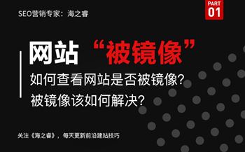 网站被镜像如何查？解决被镜像方法