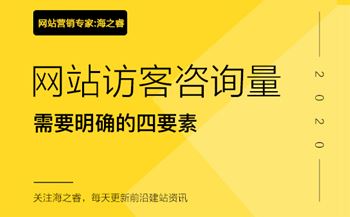 提升网站访客咨询量需要明确的四要素