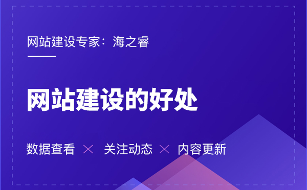 海之睿的网站建设有那些好处？