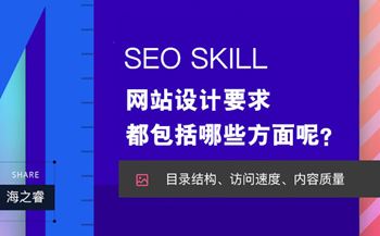 网站设计要求都包括哪些方面呢？